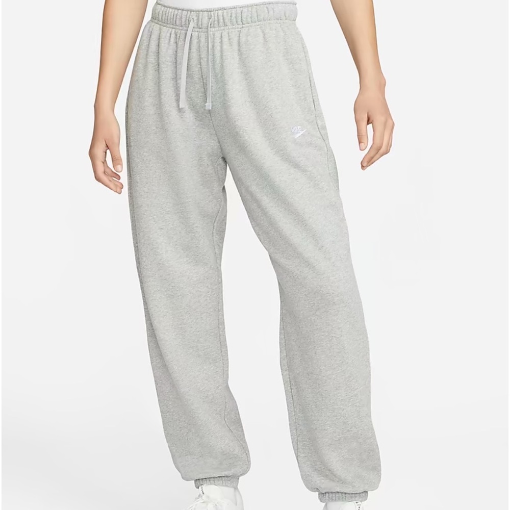 grey nike girls sweatpants size medium